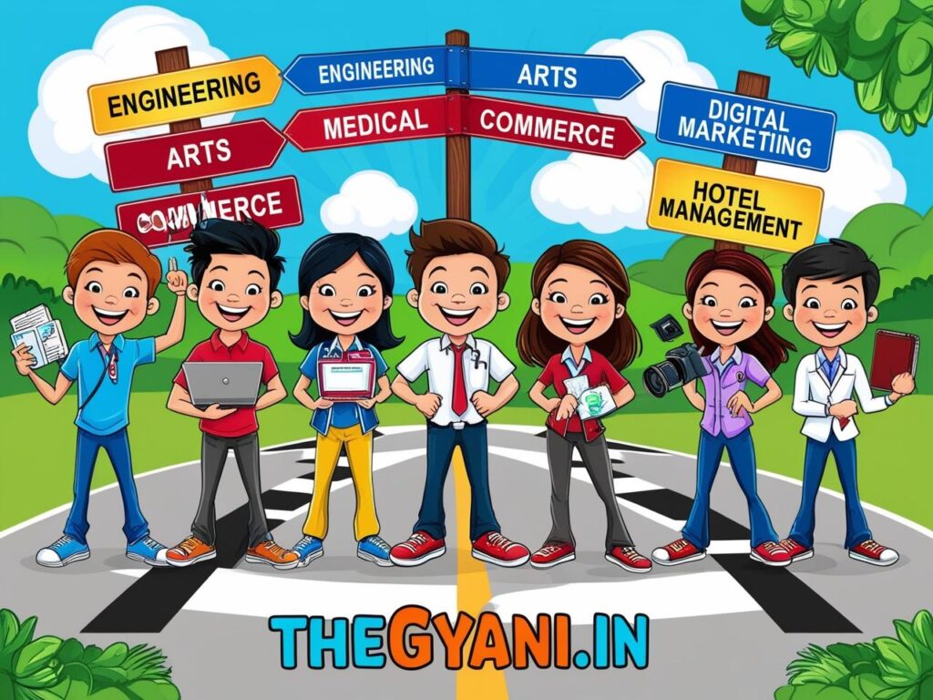 12वीं के बाद क्या करें? | Best Career & Courses Guide – TheGyani.in